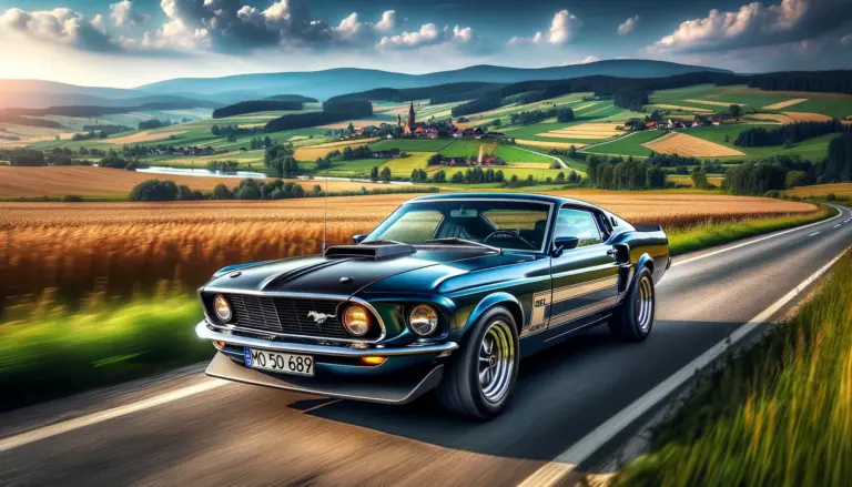 Ford Mustang Boss 429: Klasyczny amerykański muscle car w całej jego okazałości