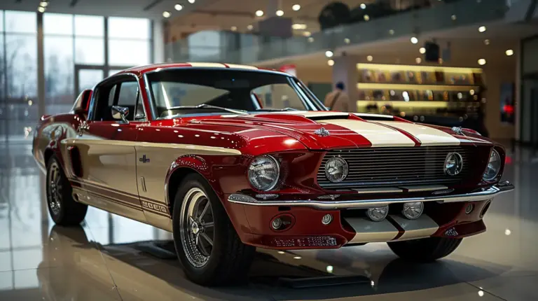 Ford mustang z 1968 roku Ikona Amerykańskiej Motoryzacji